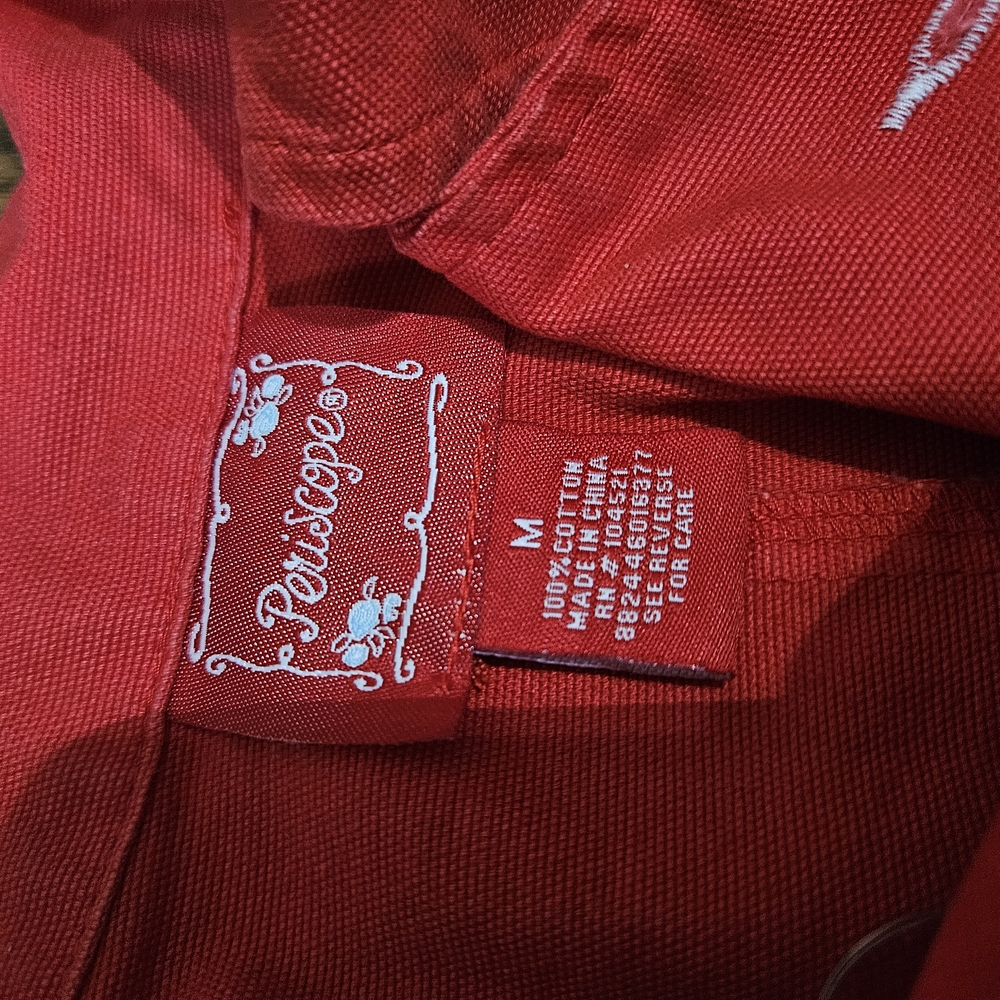 Red Button-Up Jacket - Picture 4 of 4
